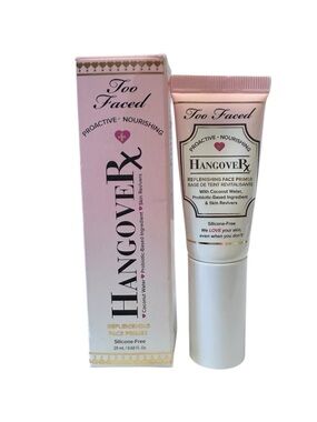 Too Faced Hangover Replenishing Face Primer 20 ml/ 0.68 oz New With Box